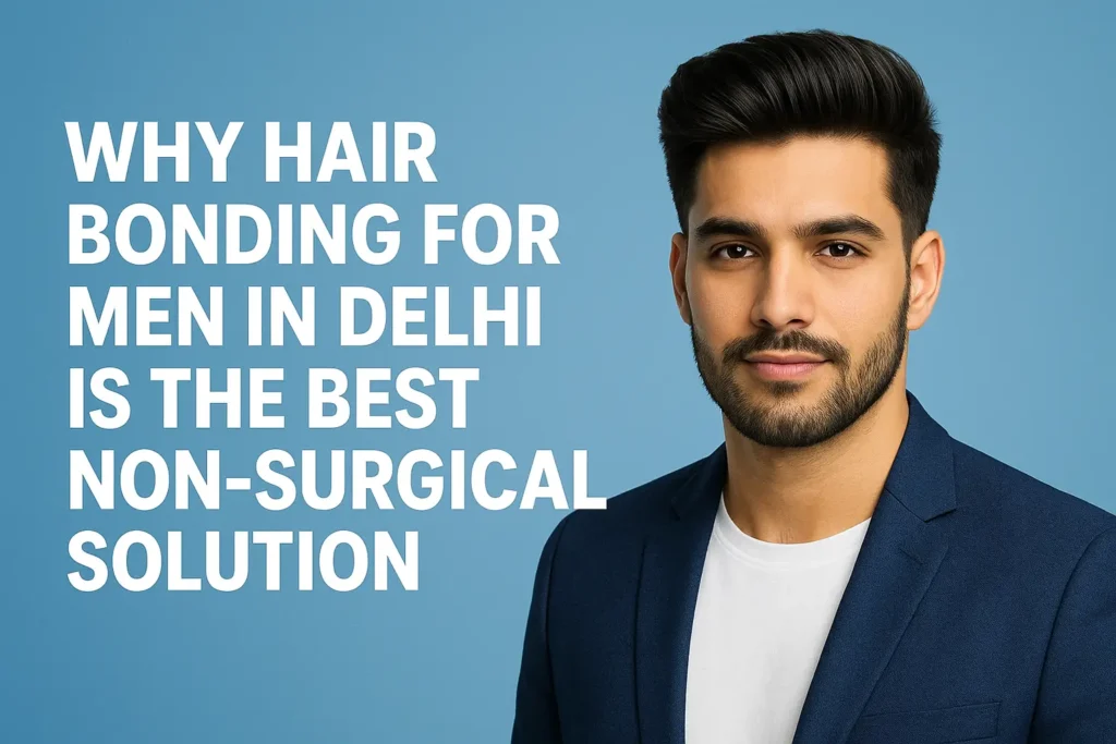 hair bonding for men in delhi