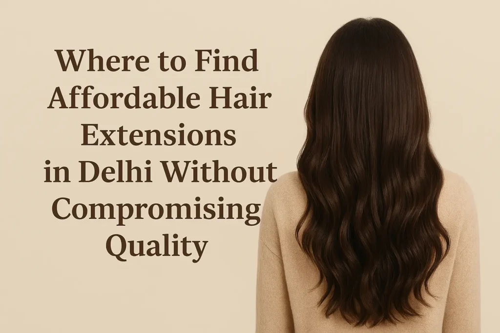hair extension in Delhi