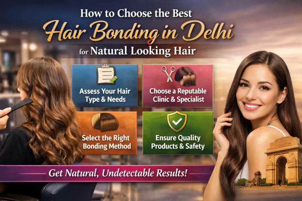 hair bonding in delhi