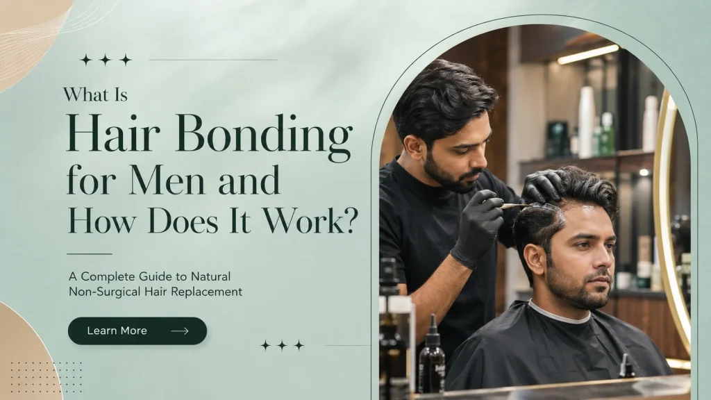 hair bonding for men in delhi