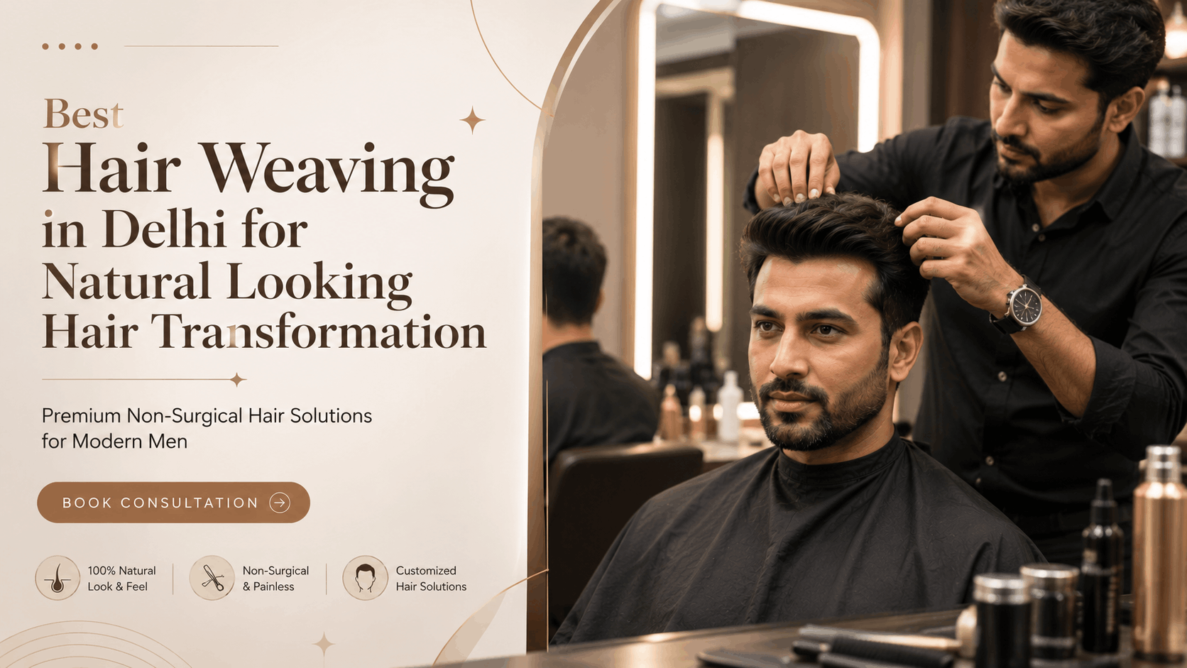 hair weaving in delhi