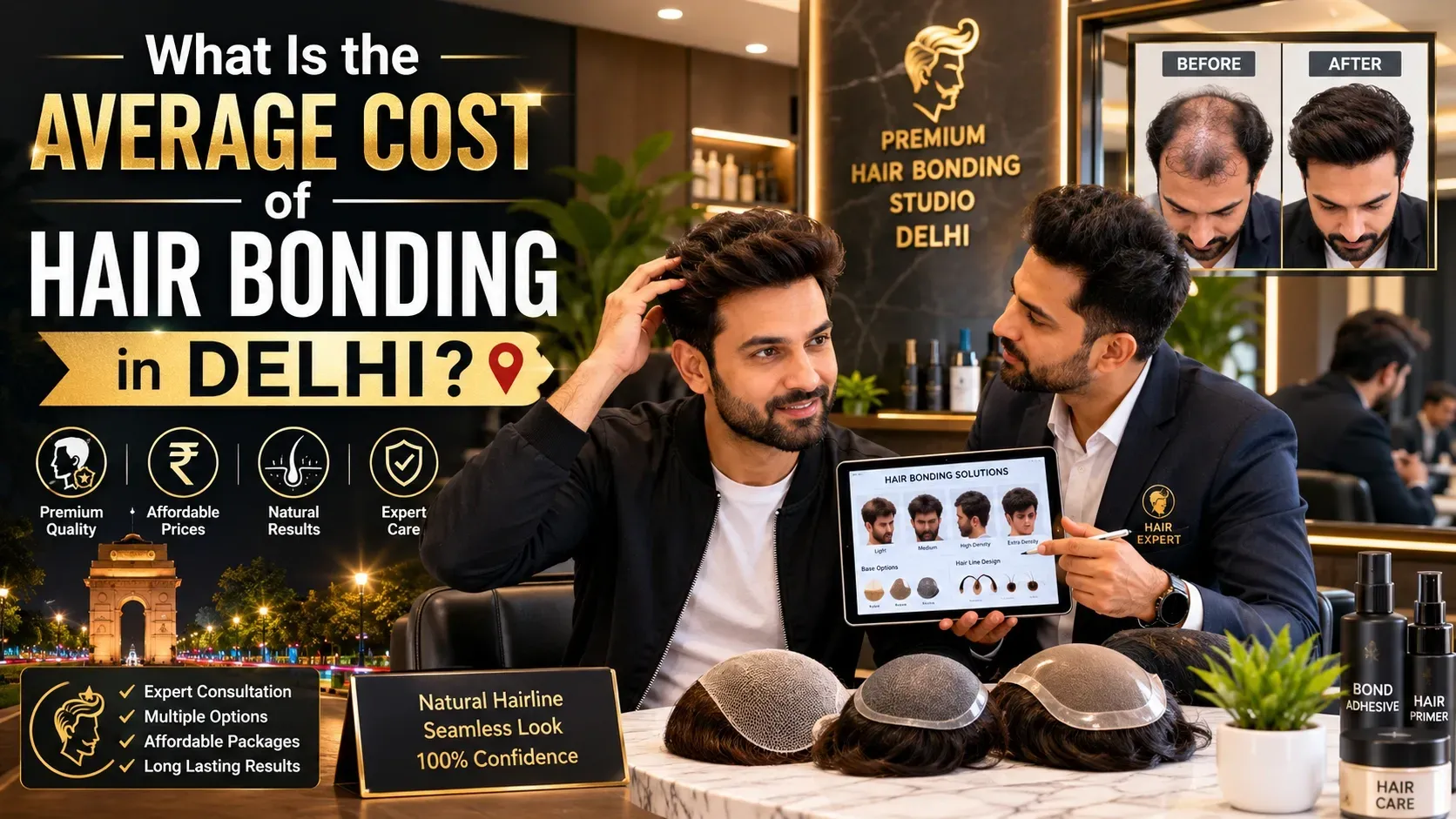 hair bonding in delhi