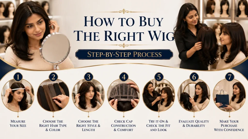 How to Buy the Right Wig Step-by-Step Process